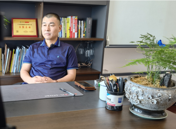 广东得语健康科技有限公司董事总经理陆勇